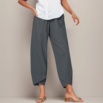 Belinda – High-Waist Casual Pants