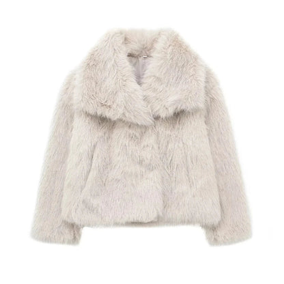 Quinn - Plush Faux Fur Coat