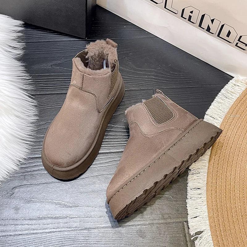 Nora – Cotton Comfort Boots