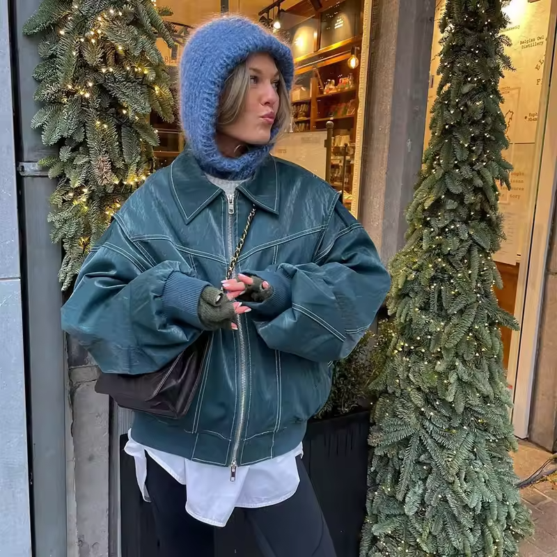 Eden – Relaxed Leather Jacket