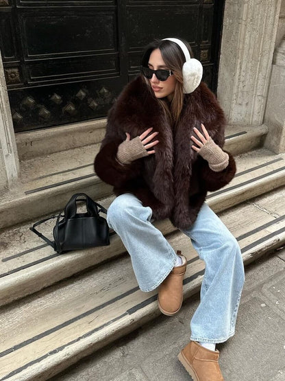 Eleni – Faux Leather Shoulder Bag