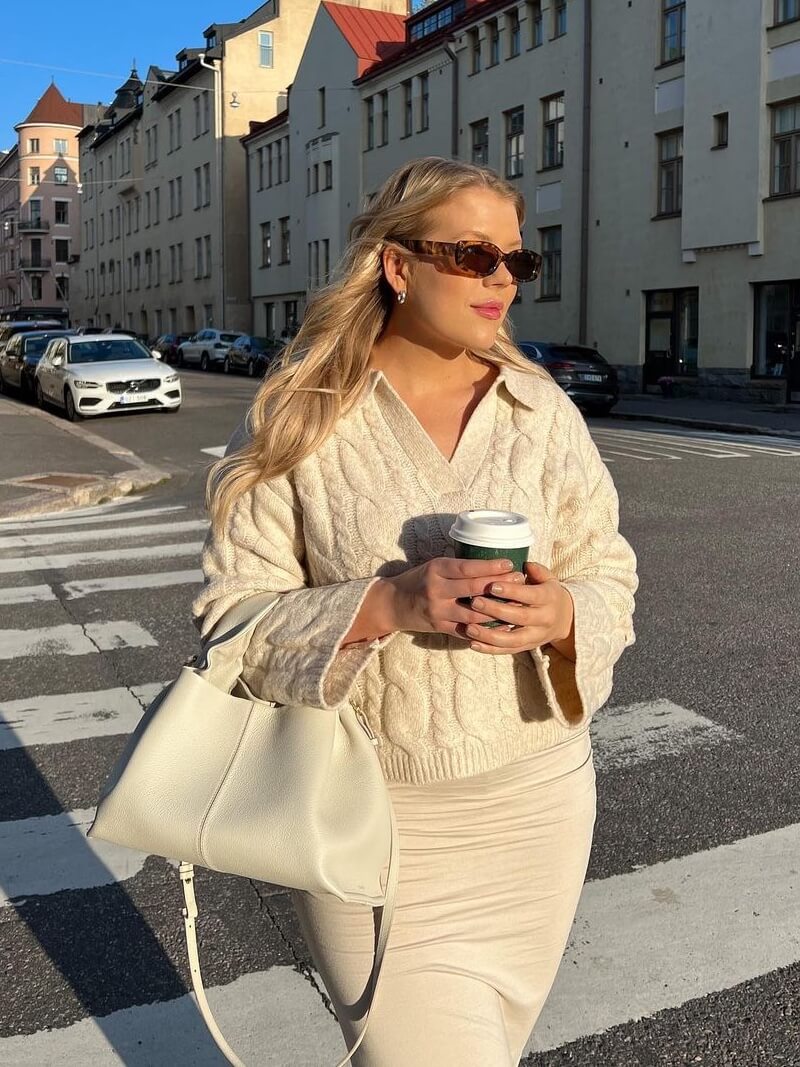 Eleni – Faux Leather Shoulder Bag