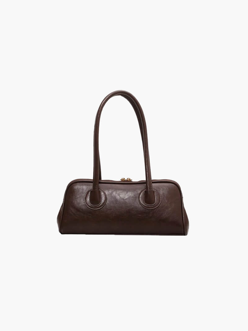 Veda – Vintage Faux Leather Shoulder Bag