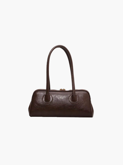 Veda – Vintage Faux Leather Shoulder Bag