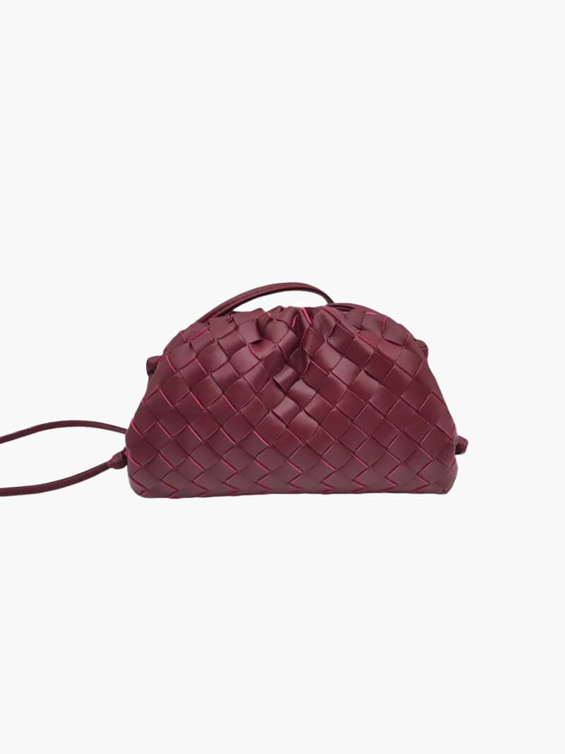 Zara – Mini Woven Vegan Leather Bag
