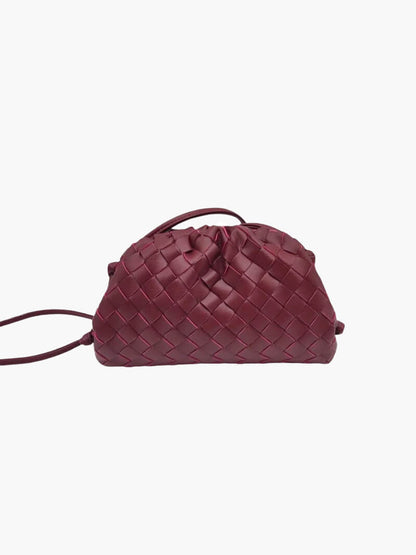Zara – Mini Woven Vegan Leather Bag