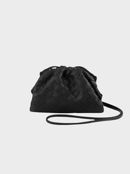 Zara – Mini Woven Vegan Leather Bag