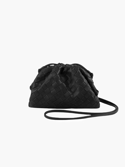 Zara – Mini Woven Vegan Leather Bag