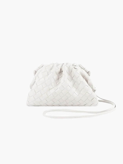 Zara – Mini Woven Vegan Leather Bag