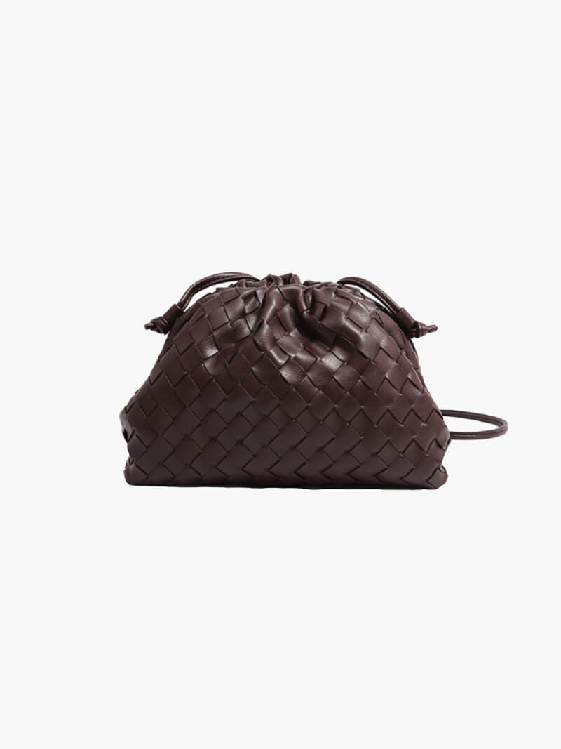 Zara – Mini Woven Vegan Leather Bag