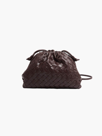 Zara – Mini Woven Vegan Leather Bag