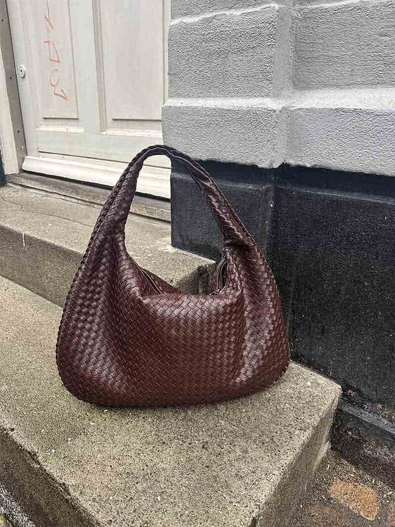 Talia – XL Woven Shoulder Bag