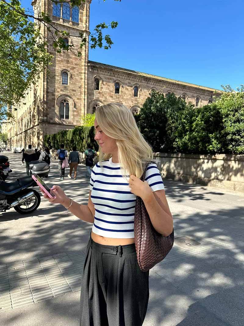 Talia – XL Woven Shoulder Bag