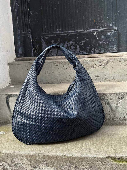 Talia – XL Woven Shoulder Bag