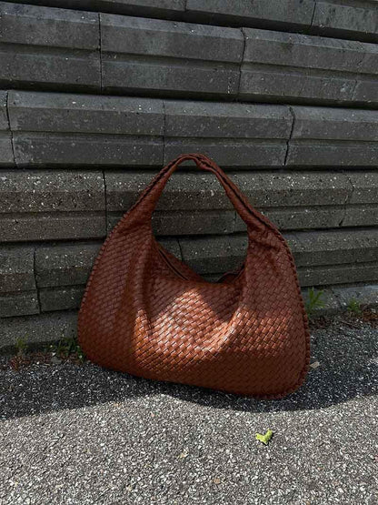 Talia – XL Woven Shoulder Bag