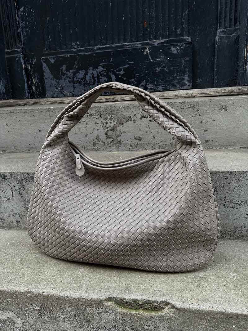 Talia – XL Woven Shoulder Bag