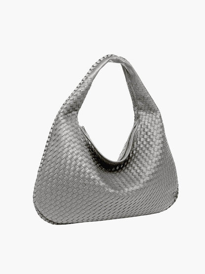 Talia – XL Woven Shoulder Bag