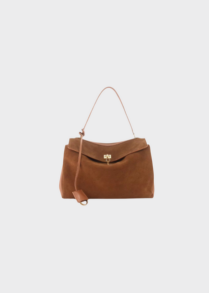 Nessa – Soft Suede Shoulder Bag