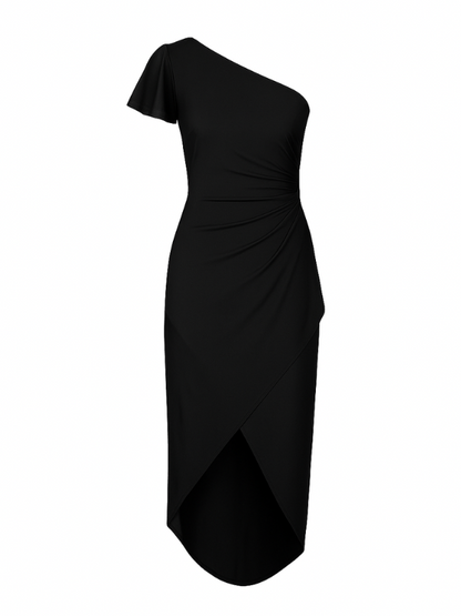 Zoey – Elegant Asymmetrical Mini Dress