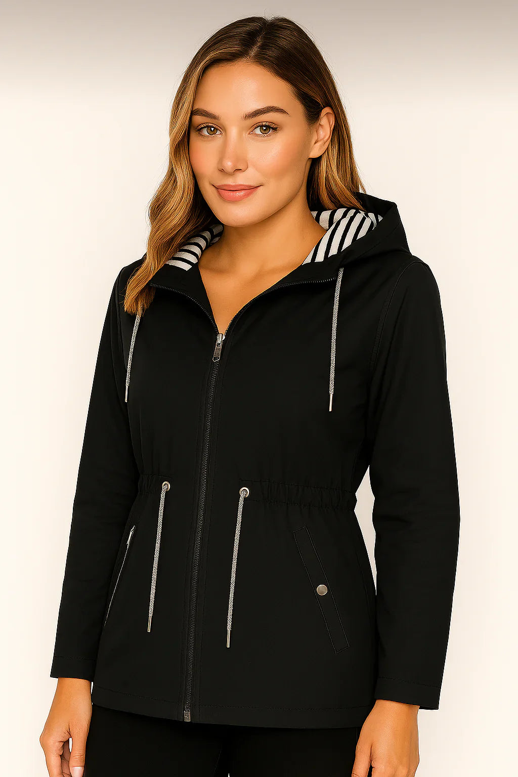 Jasmine – Sleek Weatherproof Coat