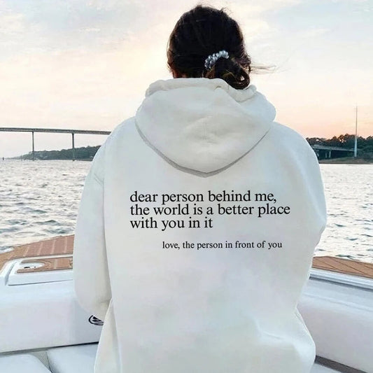 Daisy – Elegant Quoted Hoodie