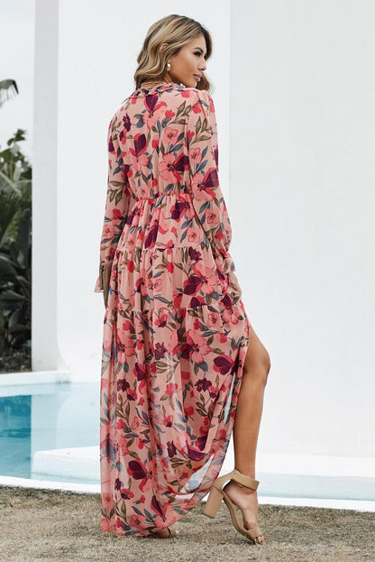 Ruby – Wild Lotus Maxi Dress