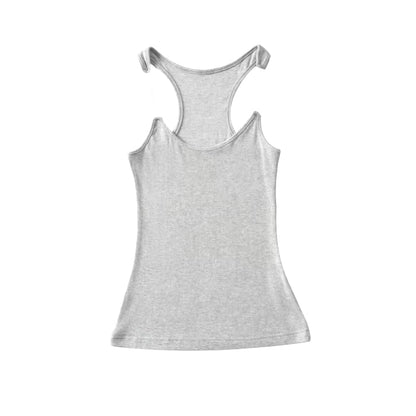 Phoebe – Invisible Strap Ribbed Tank Top