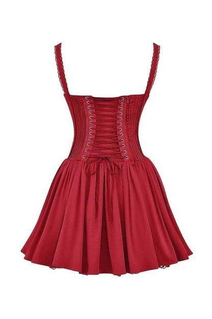 Willow – Satin Corset Mini Dress