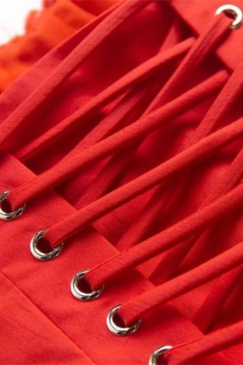 Willow – Satin Corset Mini Dress