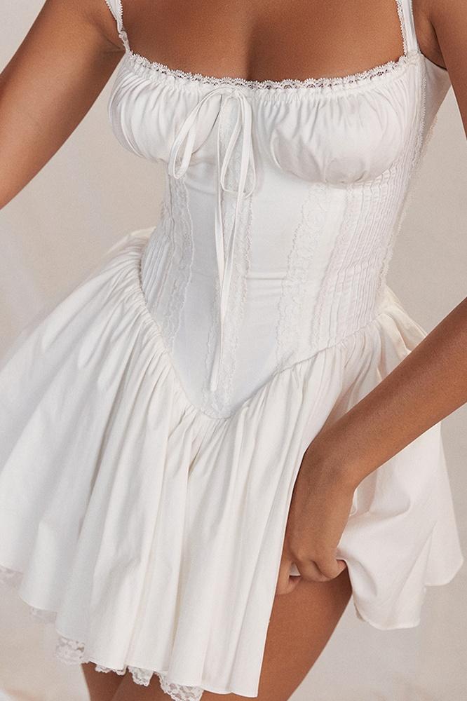 Willow – Satin Corset Mini Dress