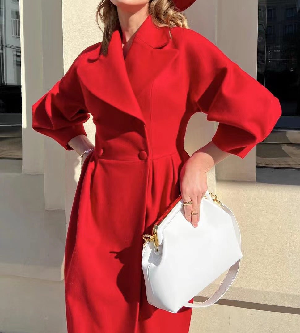 Celeste – Cozy High Collar Coat