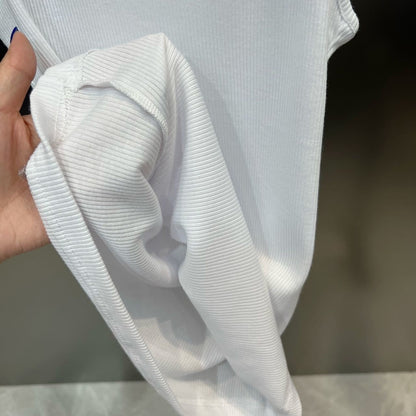 Phoebe – Invisible Strap Ribbed Tank Top