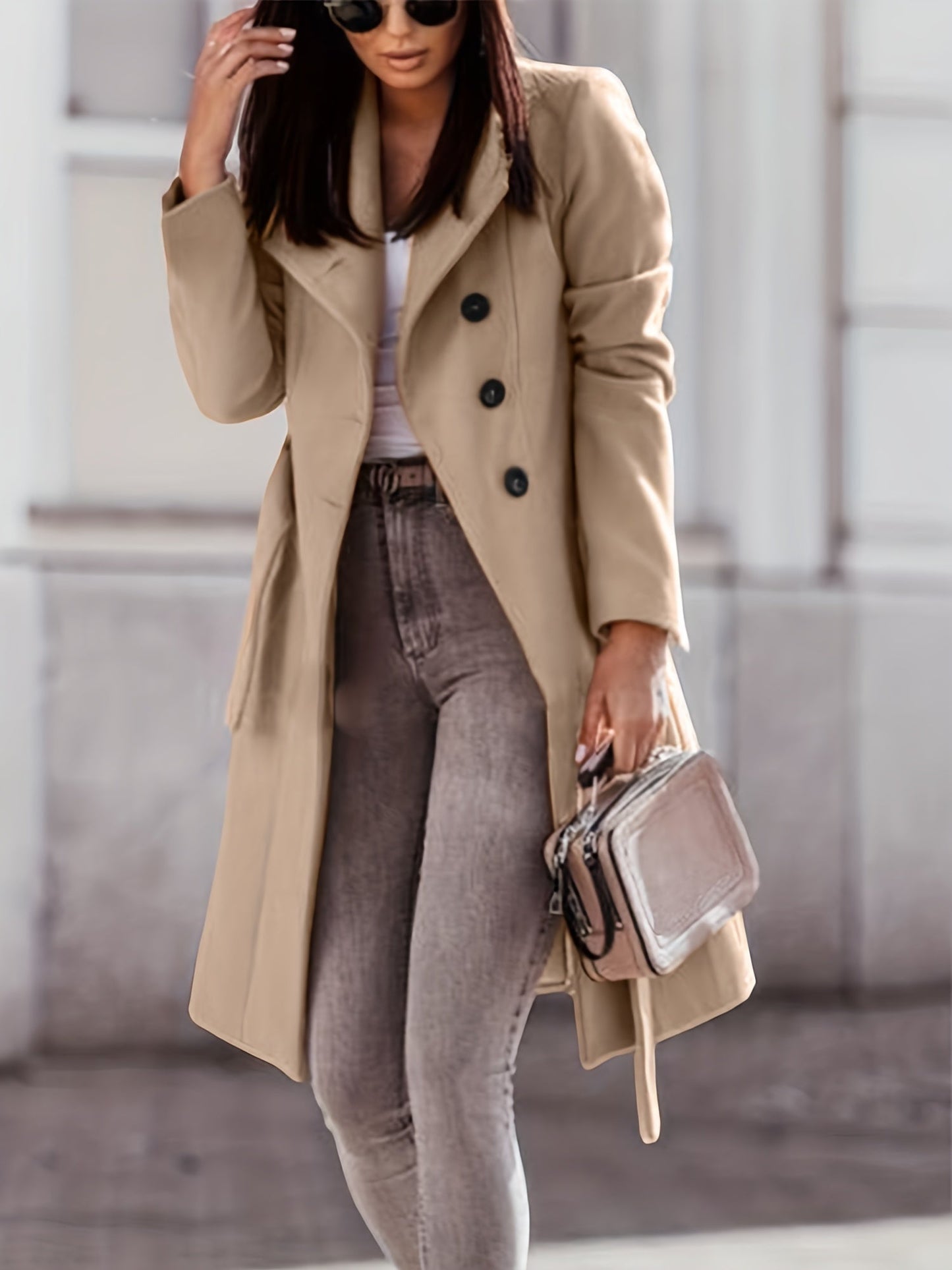Gracelyn – Elegant Trench Coat