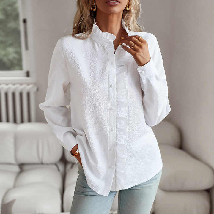 Brianna – Elegant Polo Blouse