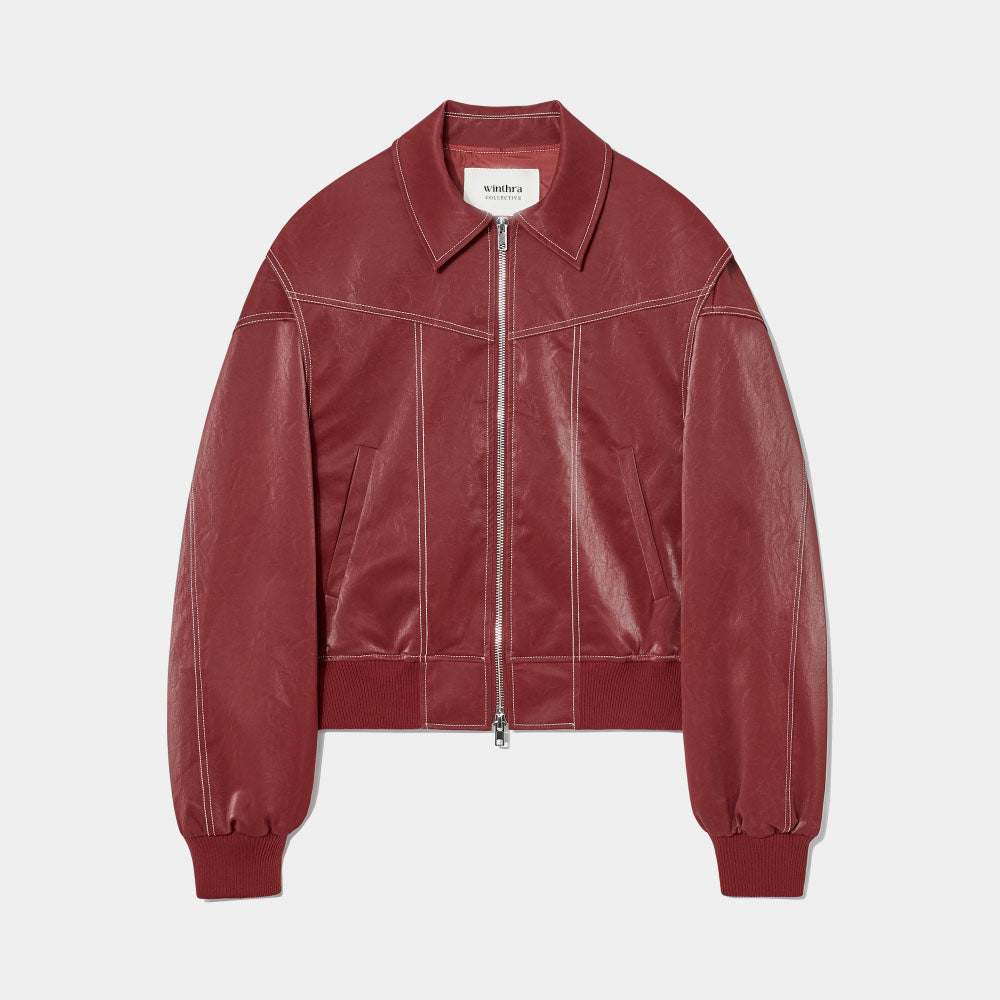 Eden – Relaxed Leather Jacket