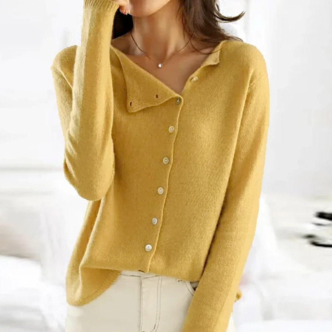 Cadence – Elegant Asymmetrical Cardigan
