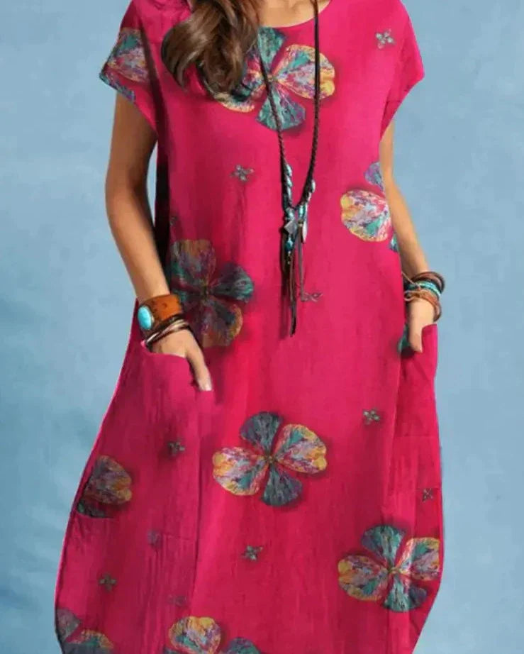 Cali – Vintage Midi Dress