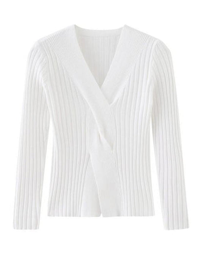 Lucia – Stylish Ribbed Sweater