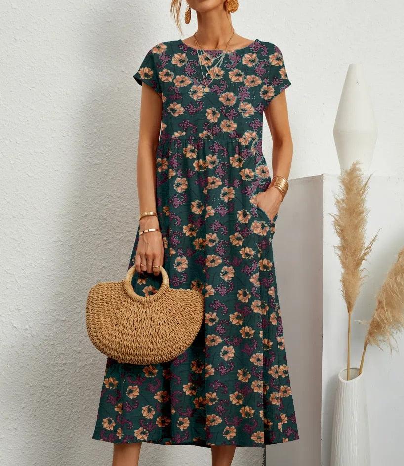 Maia - Comfy Midi Dress