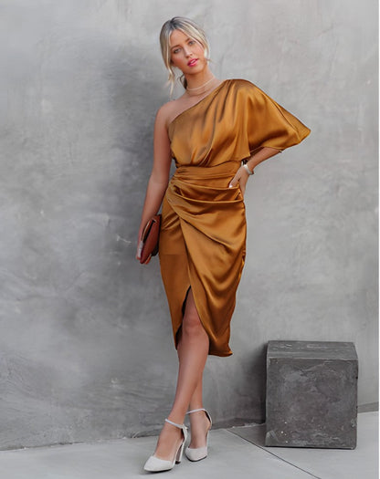 Eden – Luxury One-Shoulder Dress