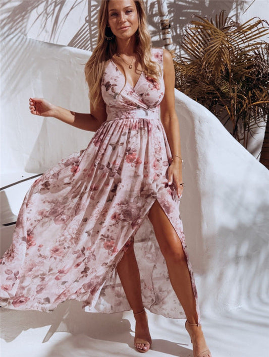 Daisy – Floral Print Maxi Dress