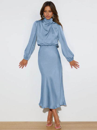 Maeve – High Neck Maxi Dress