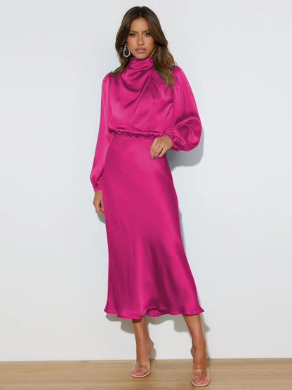 Maeve – High Neck Maxi Dress