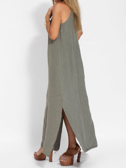 Astrid – Side Slit Maxi Dress