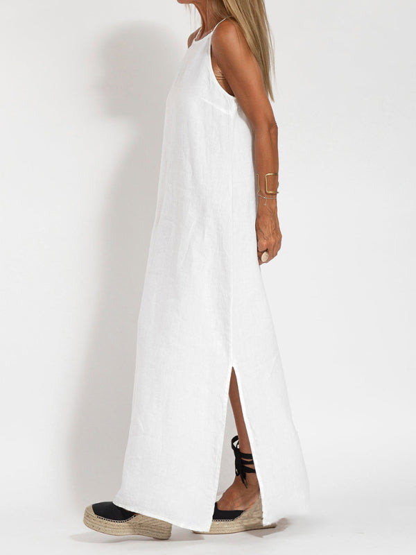 Astrid – Side Slit Maxi Dress