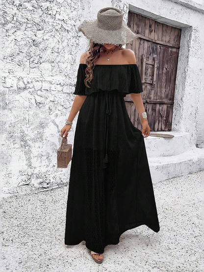 Lumiere – Off-Shoulder Maxi Dress