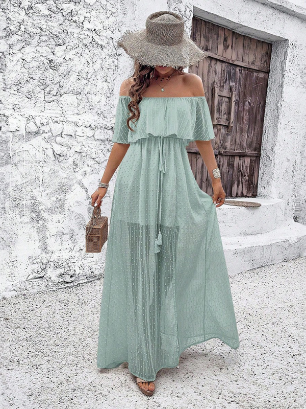 Lumiere – Off-Shoulder Maxi Dress