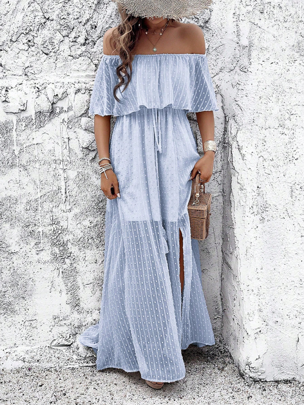 Lumiere – Off-Shoulder Maxi Dress
