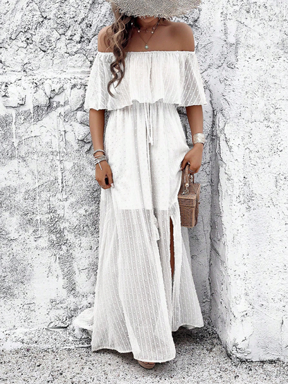 Lumiere – Off-Shoulder Maxi Dress