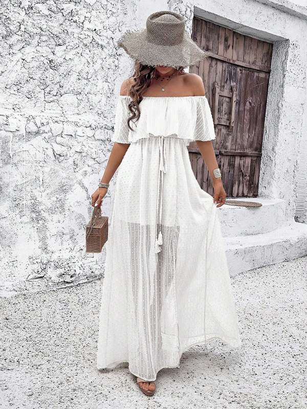 Lumiere – Off-Shoulder Maxi Dress